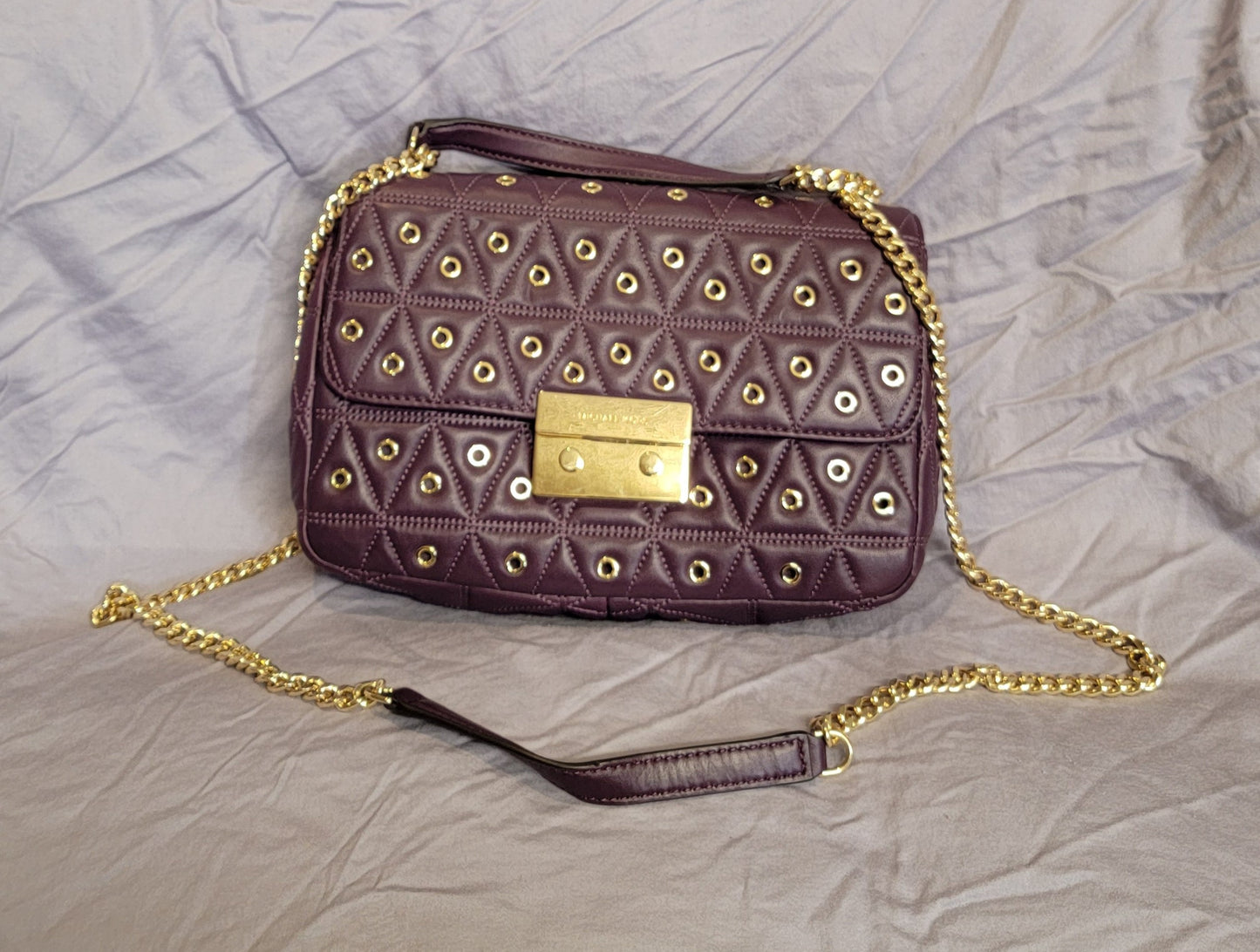 Purple MK Purse / Crossbody bag