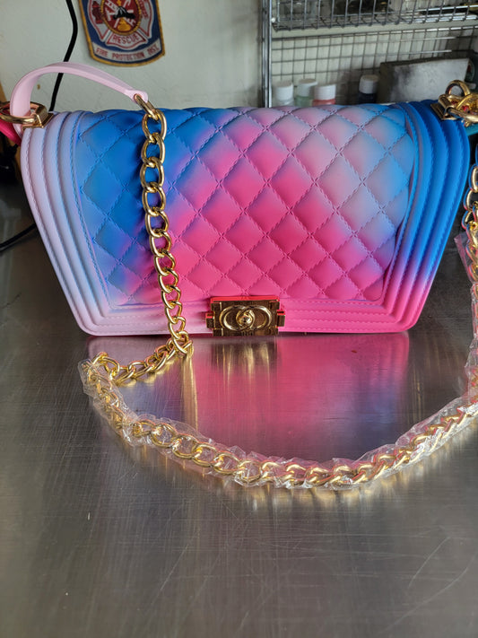 Heaven Sent Multicolor Jelly Cossbody Bag