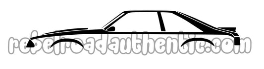 Mustang GT 5.0 Custom Design Decal