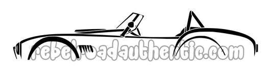 Shelby GT Cobra Custom Design Decal