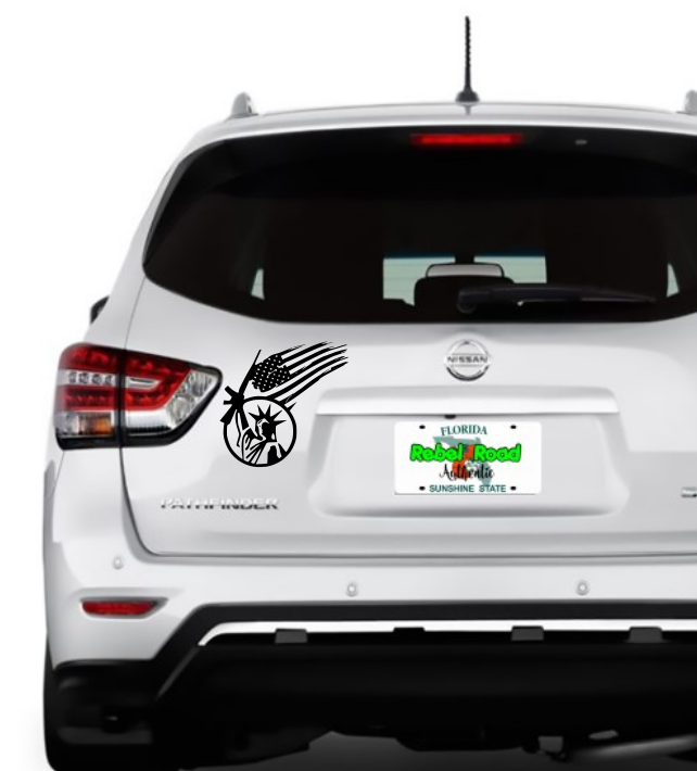 American freedom custom decal