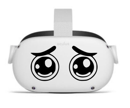 Anime Sad Eyes Decal