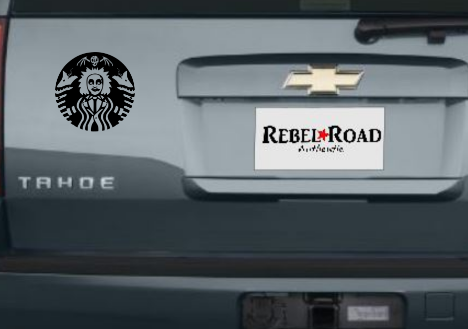 Beetlejuice Bucks custom decal