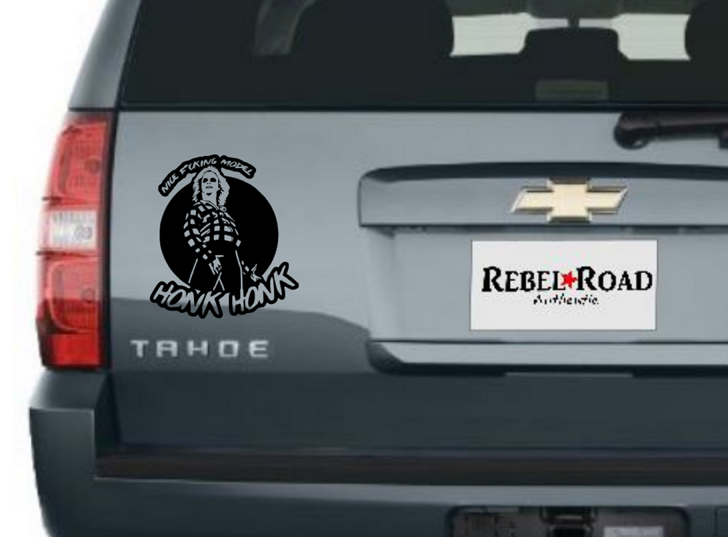Beetlejuice Nice Fuckin Model custom decal