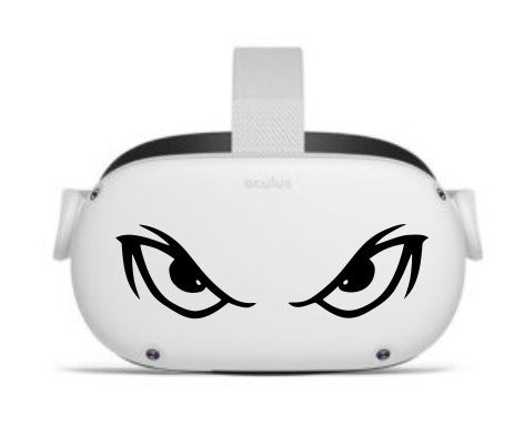Determined Eyes Decal