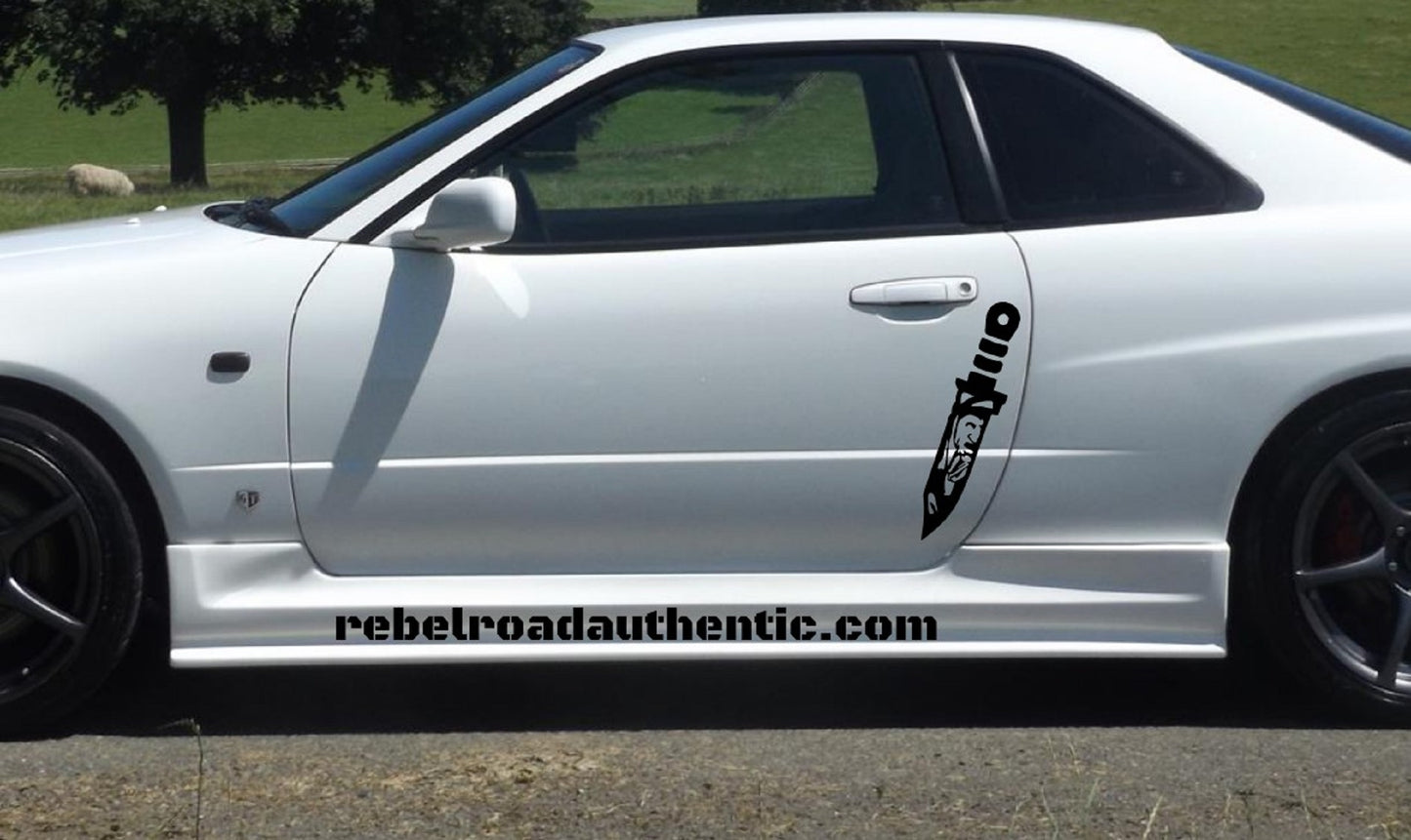 Leprechaun Dagger Vinyl Decal
