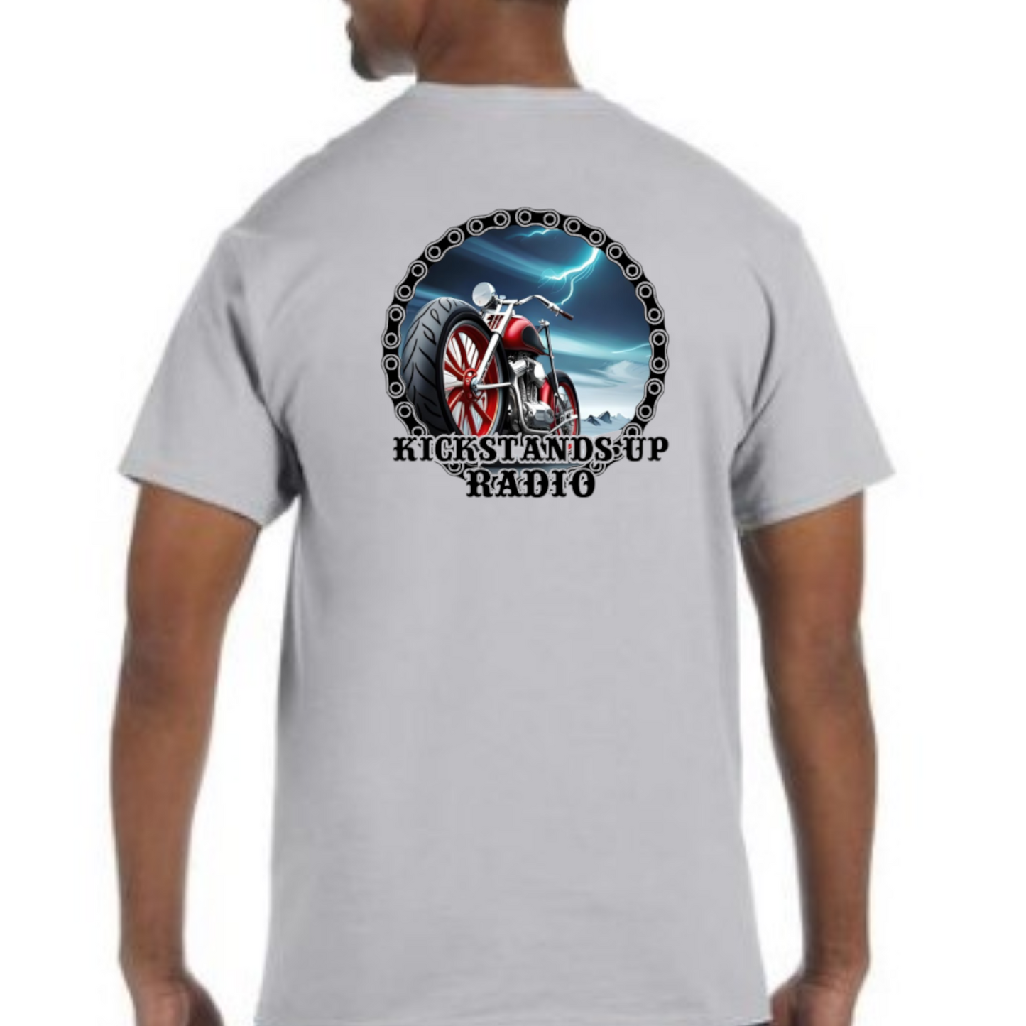 Kickstands Up Radio T-Shirt official merchandise