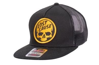 Lost Cause Skull Snap Back Trucker Hat