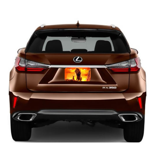 Mufasa & Simba Decorative License Plate