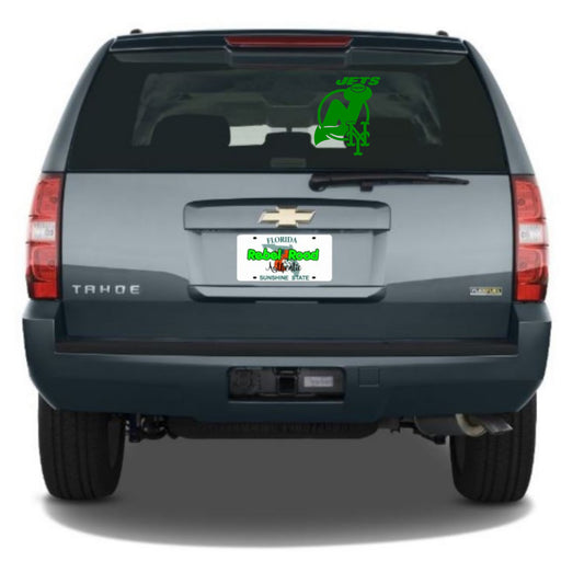 New York Sports Trio - Jets, Devils, Mets Custom Vinyl Decal