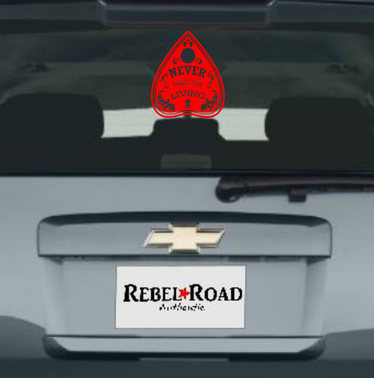 Beetlejuice Never trust the living oracle custom decal