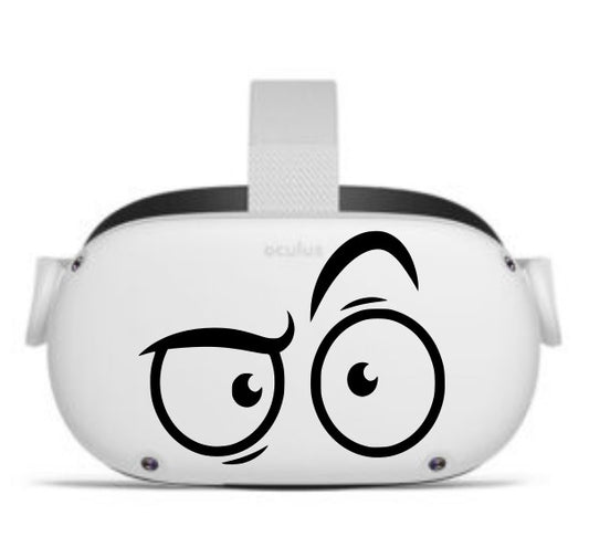 People's Eyebrow Eyes Decal