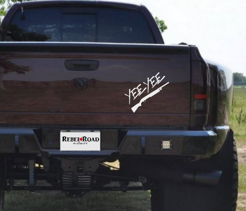 YeeYee Shotgun Vinyl Decal
