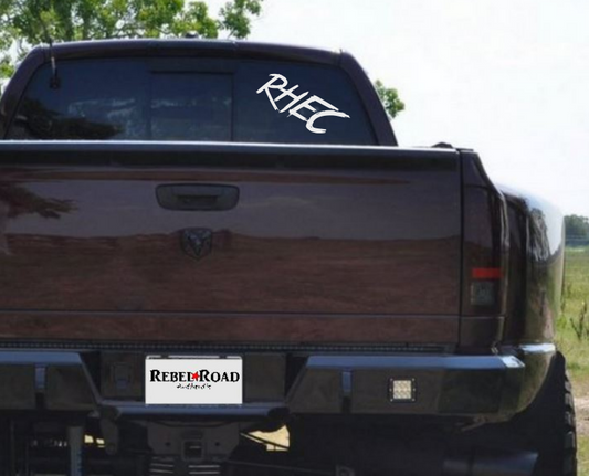 RHEC Custom Country Vinyl Decal
