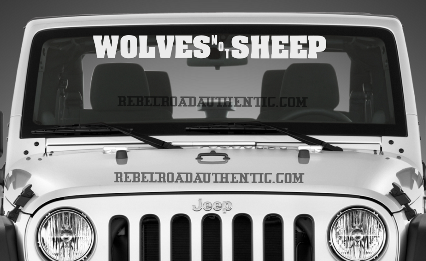 Wolves Not Sheep Vinyl Decals – Embrace Your Uniqueness
