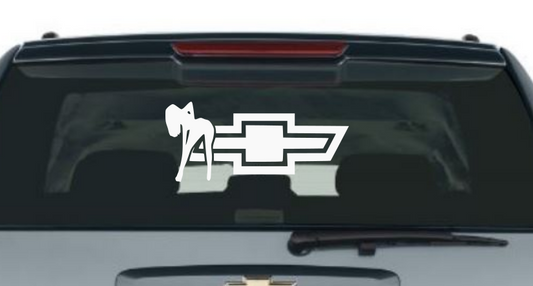 Chevy Girl V2 Vinyl Decal