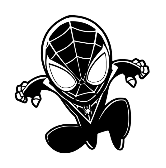 Miles Morales Spider-Man Custom Vinyl Decal
