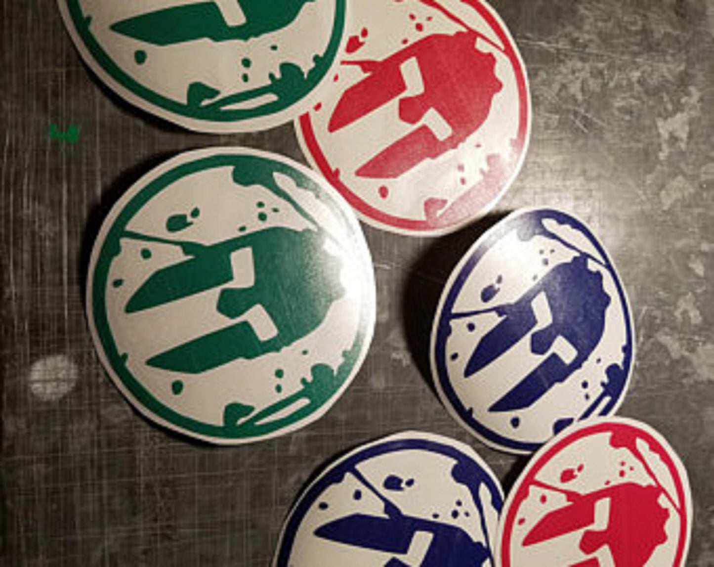 Spartan Splatter Vinyl Decal