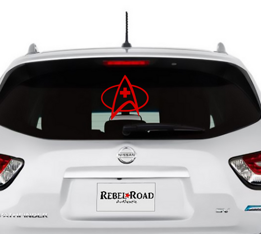 Star Trek Medical Custom Decals | Embrace Healing and Science