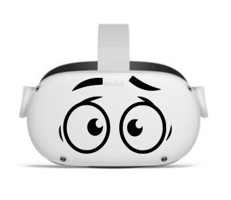 Stressed Eyes Decal