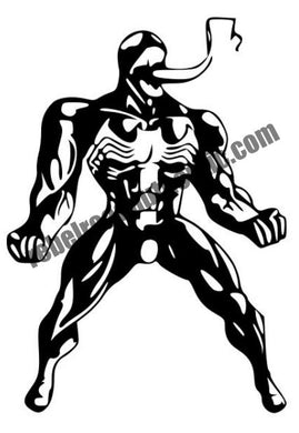 Venom Character Vinyl Decal