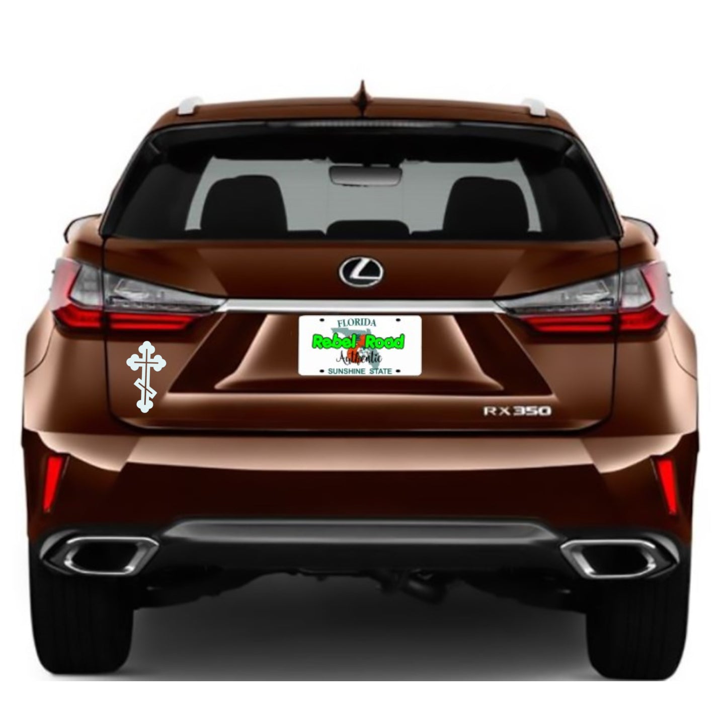 Orthodox Cross Vinyl Decal