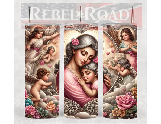 Mom Mothers Day Special 20oz sublimination skinny tumbler Customizable Options Available.