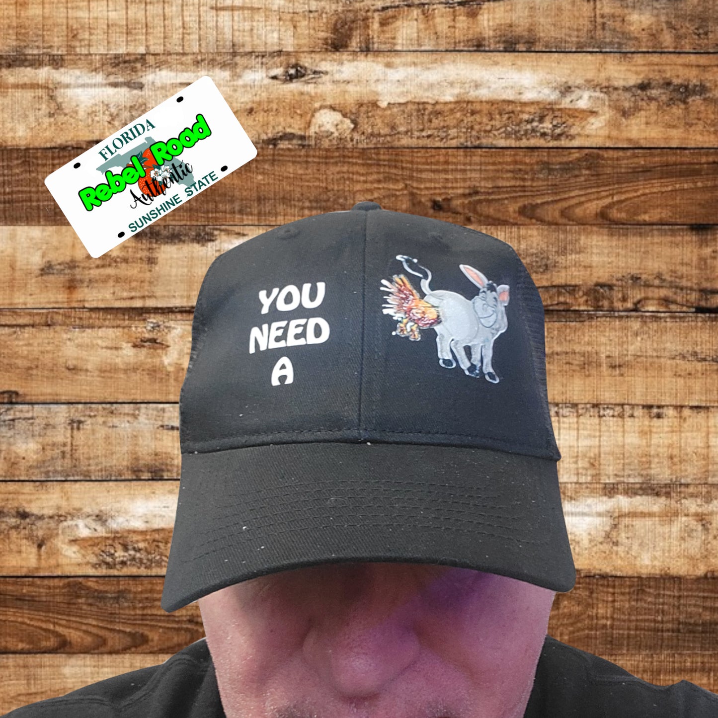 "You Need a Cock in the Ass" Custom Snapback Trucker Hat – Hilariously Bold!