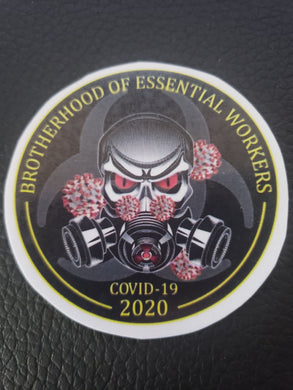 Brotherhood Of Essential Workers Sticker