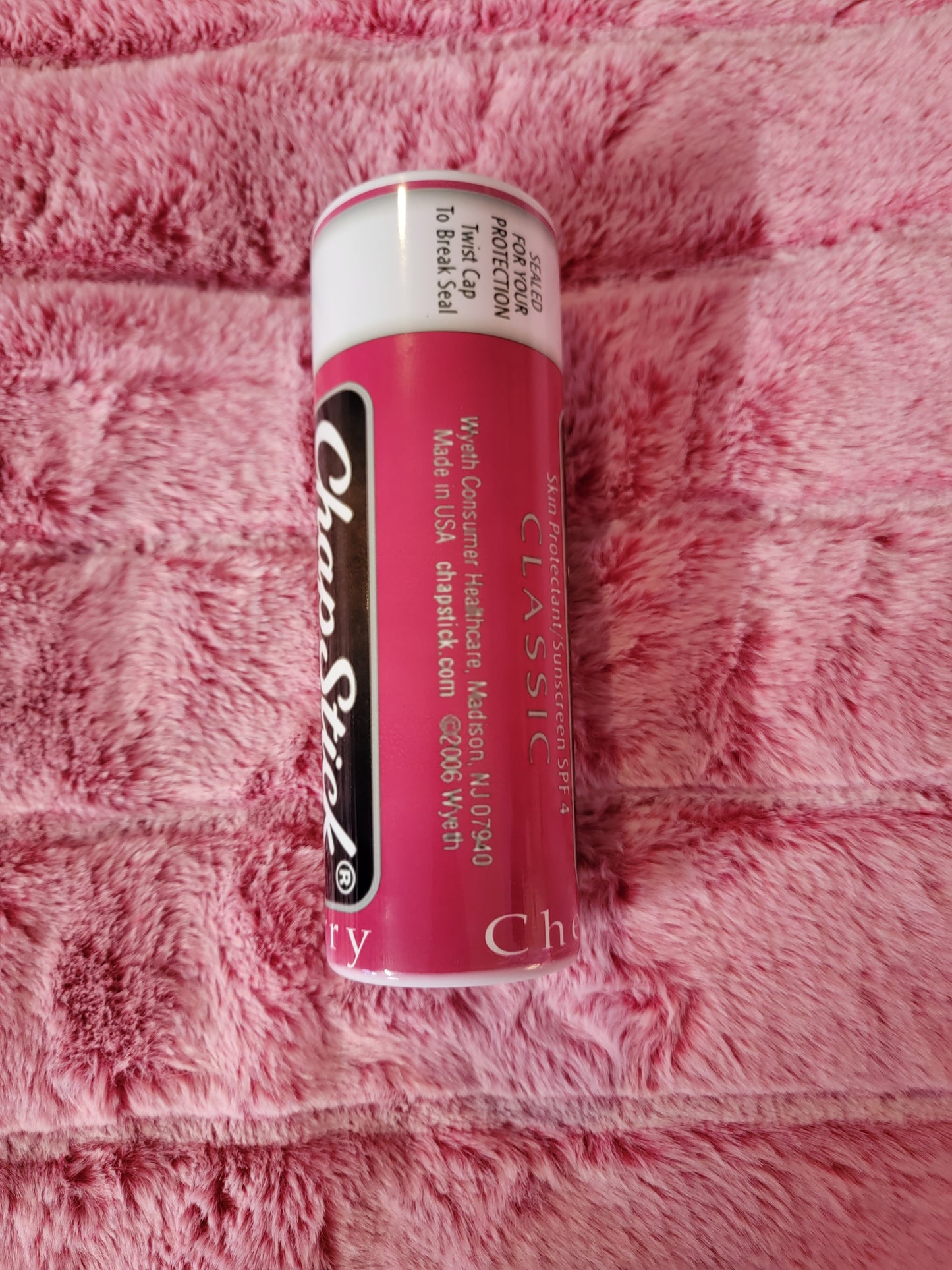 Cherry Chap Stick 20oz skinny tumbler.