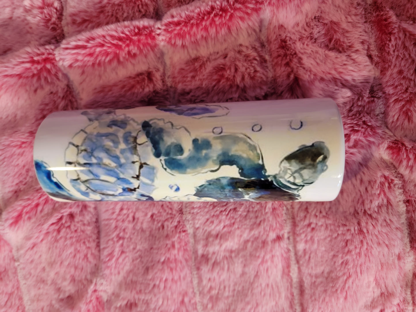 Sea Turtle 20oz skinny tumbler.