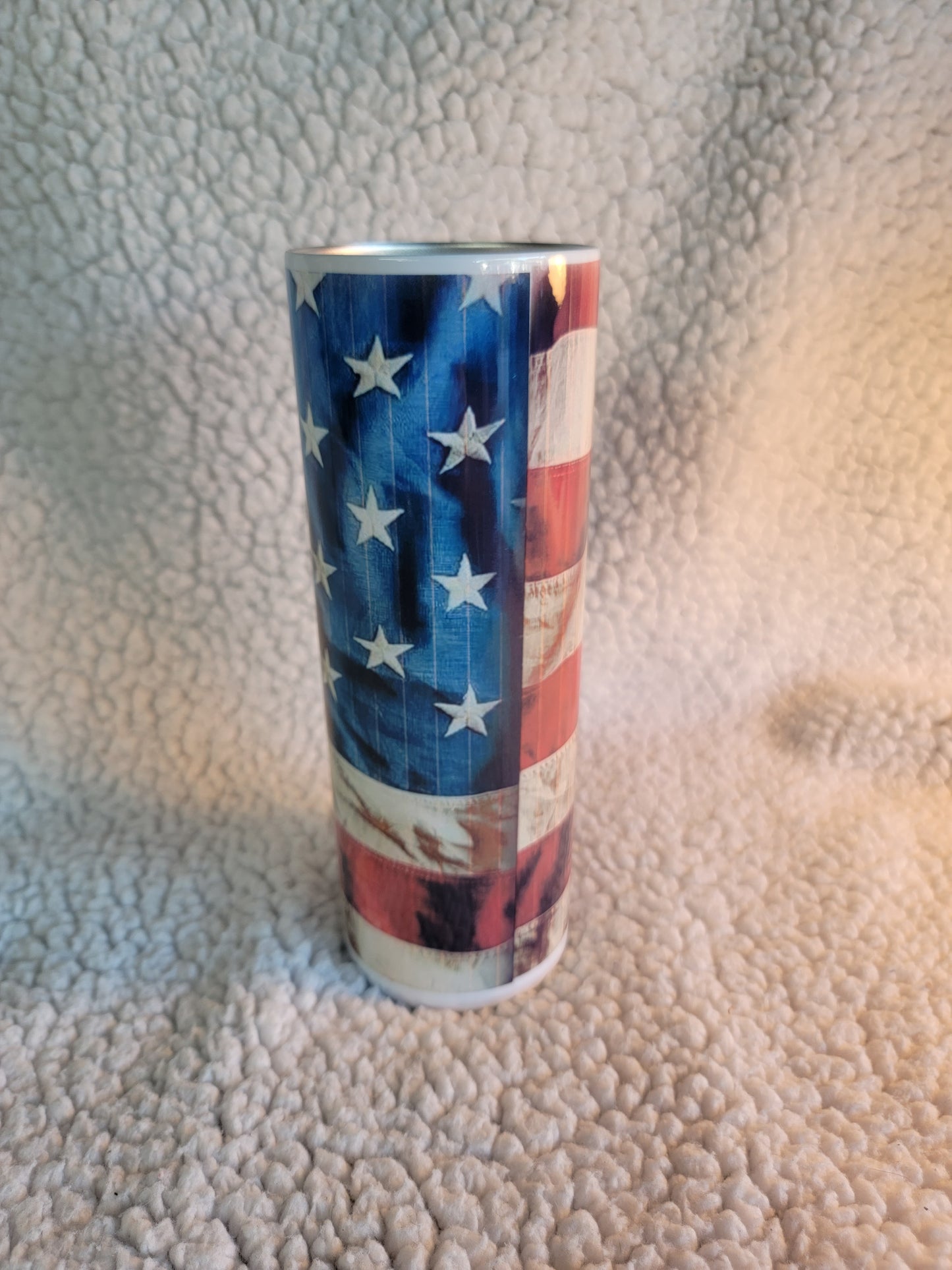 US Soldier 20oz skinny tumbler