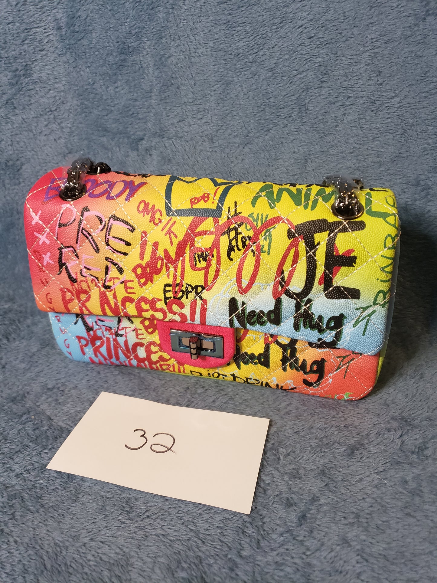 Caleesa Graffiti Handbag