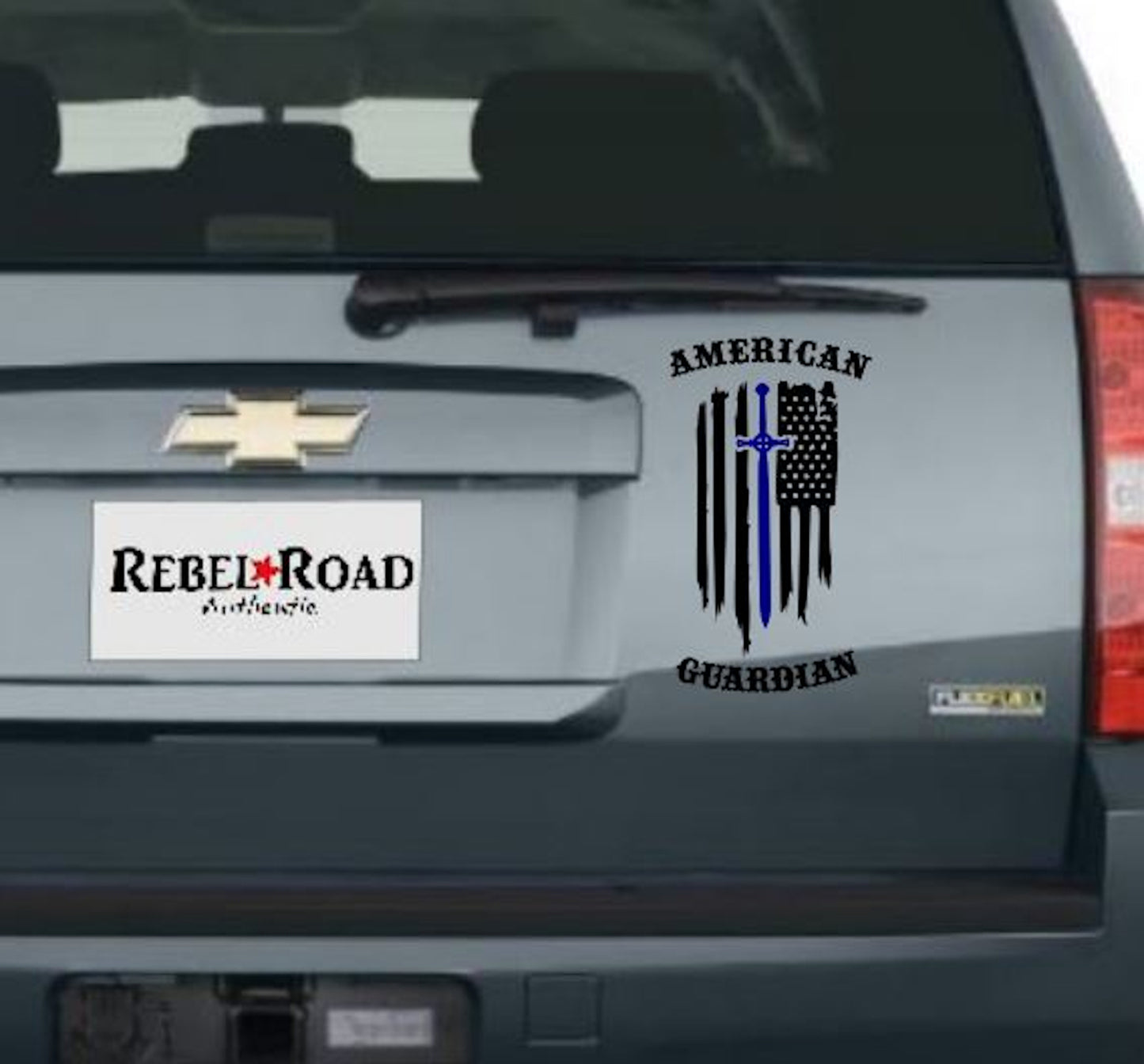 American Guardian Multicolor Vinyl Decal