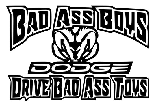 Bad Ass Boys Drive Bad Ass Toys Dodge V1