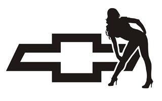 Chevy Girl V3 Vinyl Decal