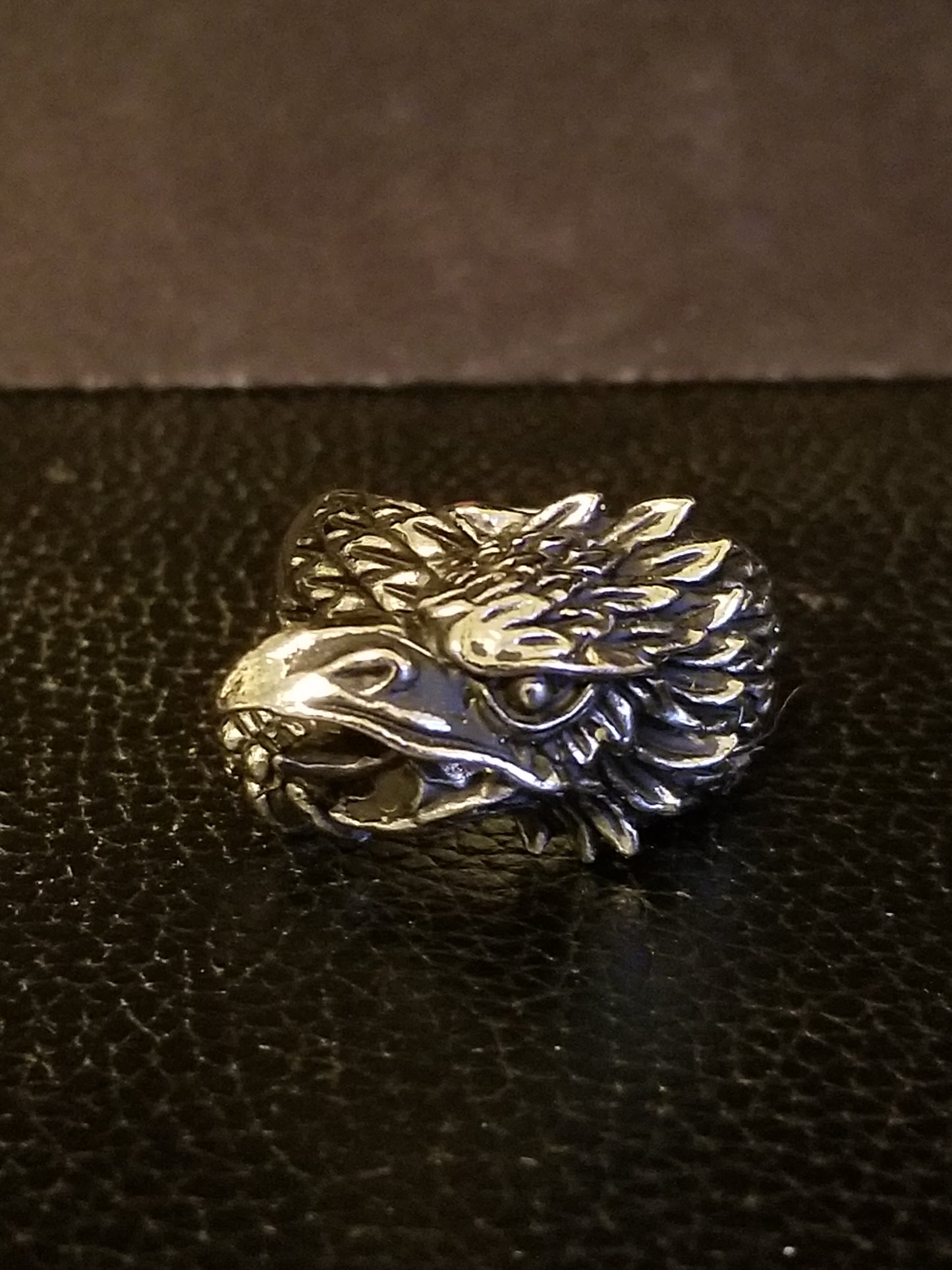 Freedom Eagle Biker/Punk Ring Size 10