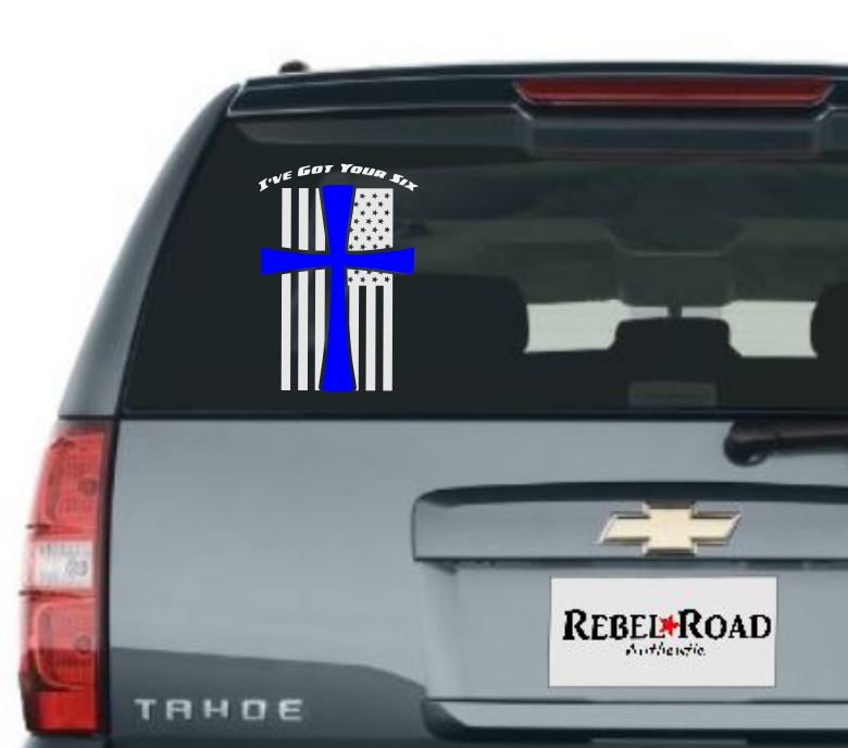 I've got your six Multicolor Vinyl Decal