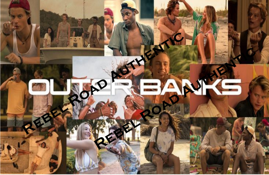 Outer Banks 20oz sublimination skinny tumbler.