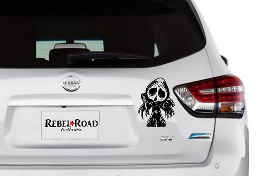 Scream Vinyl Decal