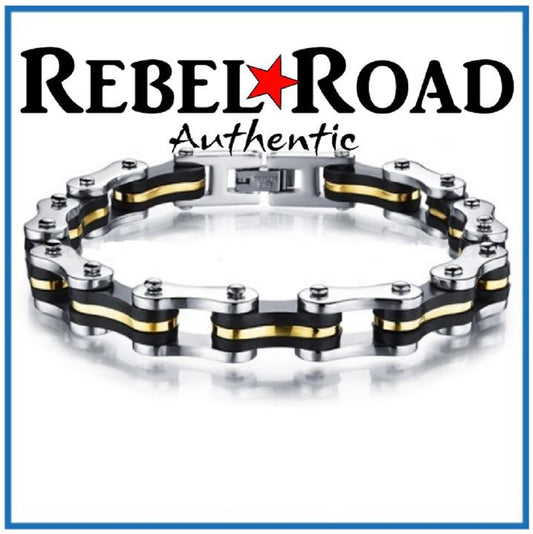 Gold Digger Motorcycle Chain Bracelet