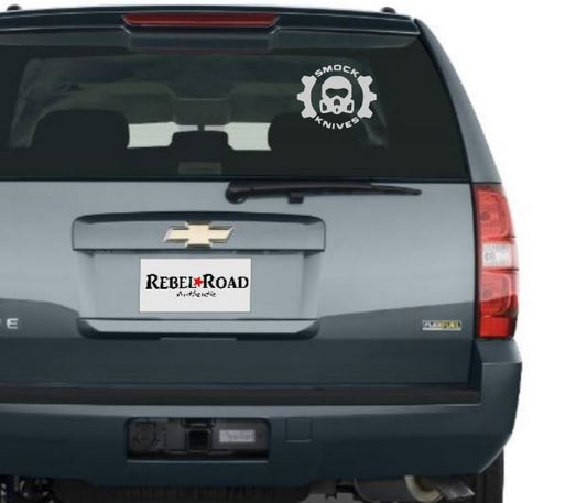 Smock Knives Text & Mask Logo