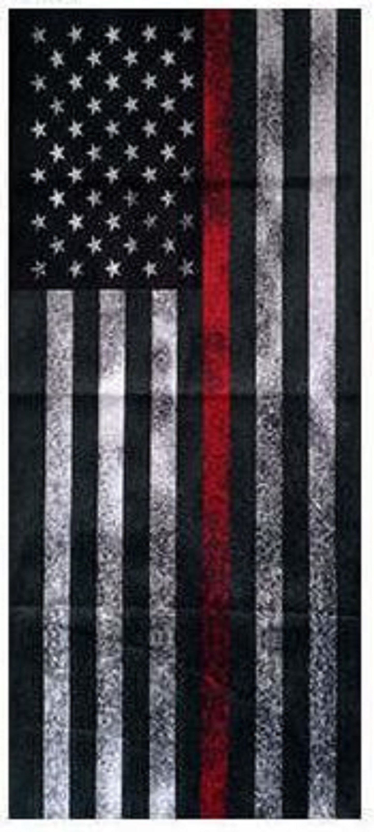 Thin Red Line Neck Gaiter | Multi-Way Face Shield for Outdoor Protection