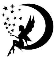 Fairy Moon Vinyl Decal