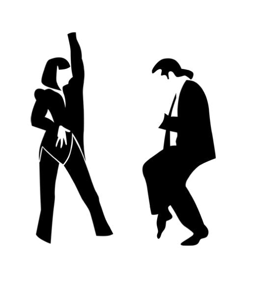 Pulp Fiction Vinyl Decal