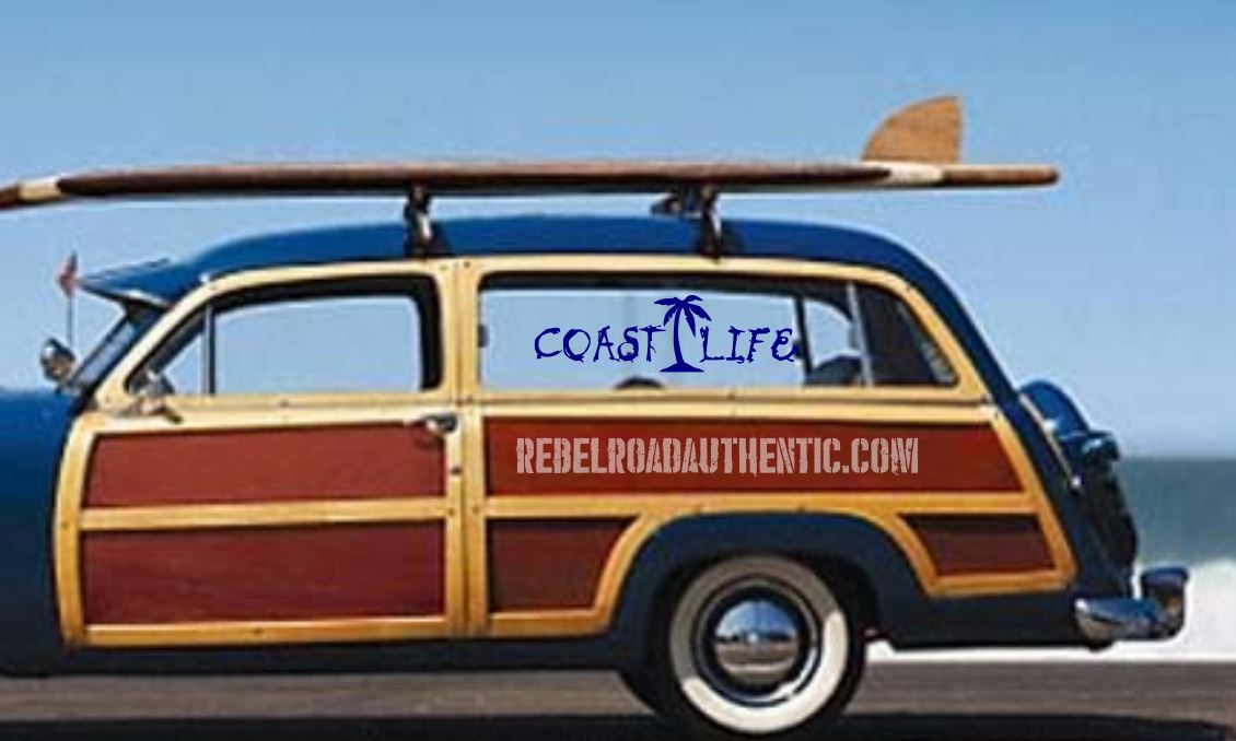 Coast Life Vinyl Decals – Custom Beach & Ocean-Themed Stickers