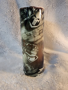 Veteran 20oz sublimination skinny tumbler.