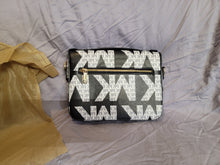 Load image into Gallery viewer, Black &amp; White MK Crossbody Bag