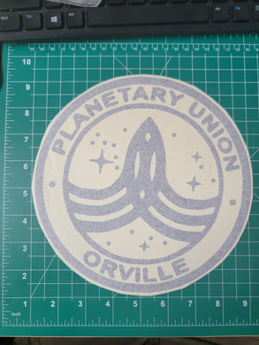 Orville Planetary Union Decal