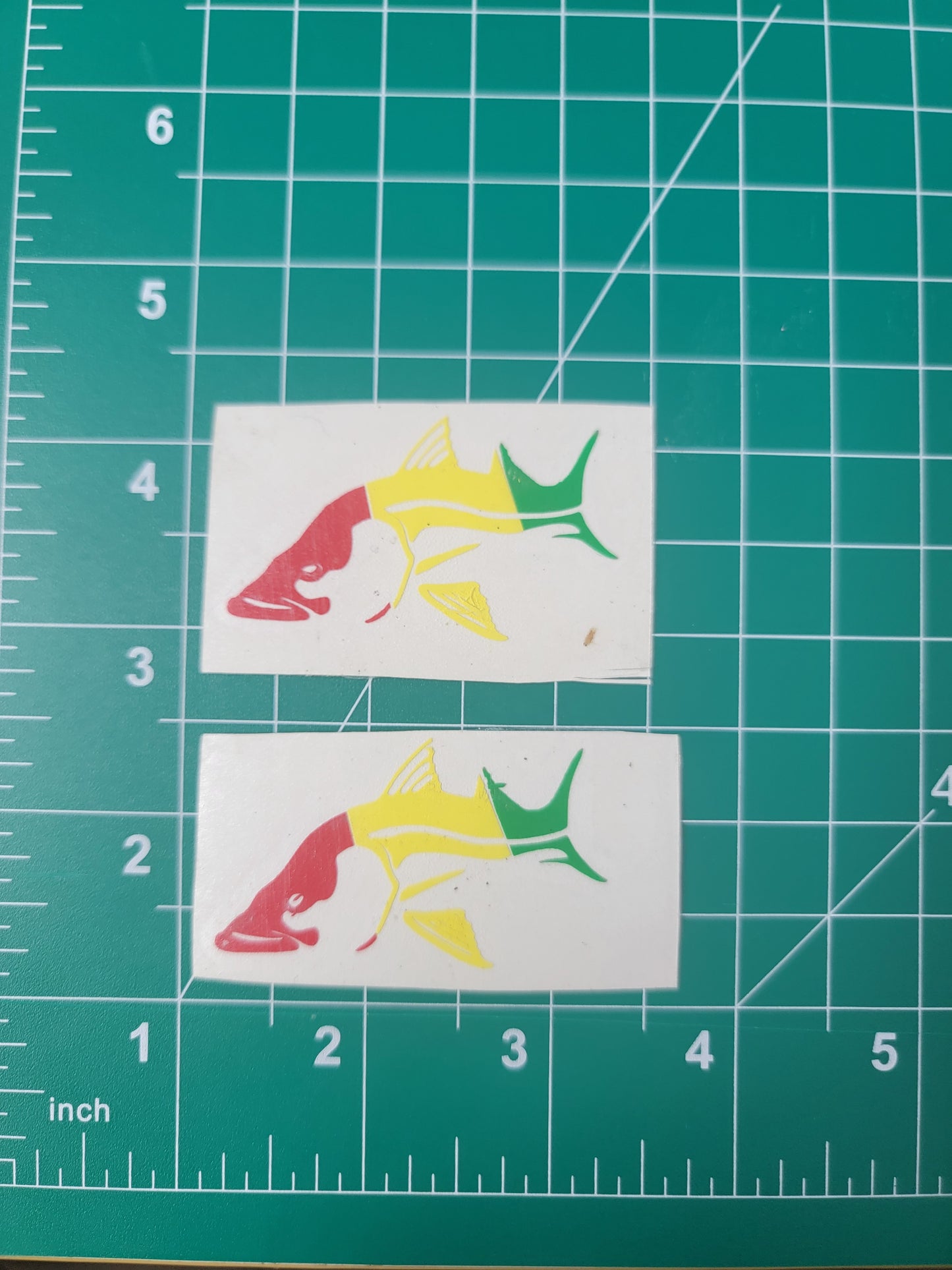 Rasta Snook mini decal
